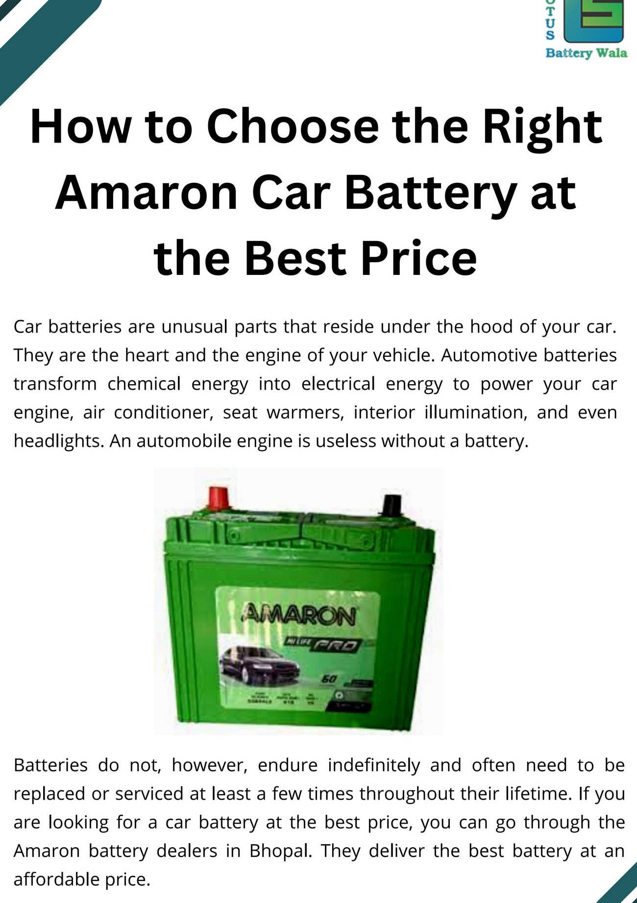 amaron car battery vs battery shop