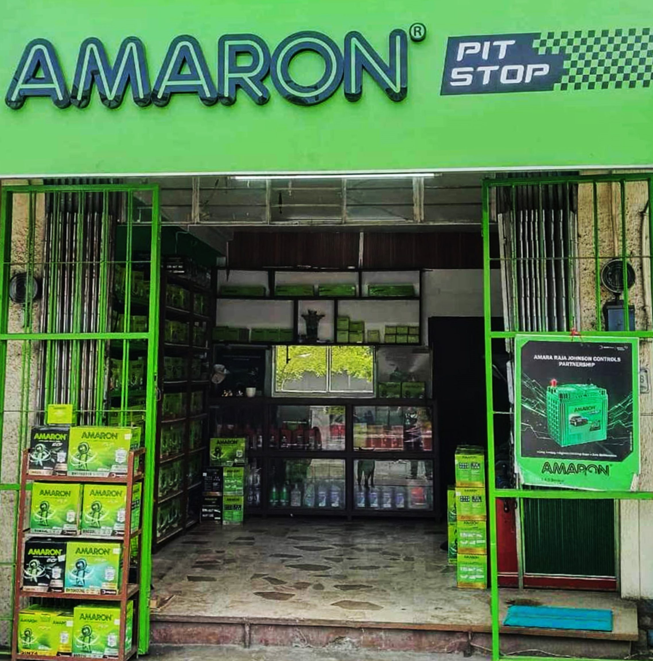 Amaron PITSTOP Rengit Battery Shop 1 amaron pitstop rengit battery shop 1