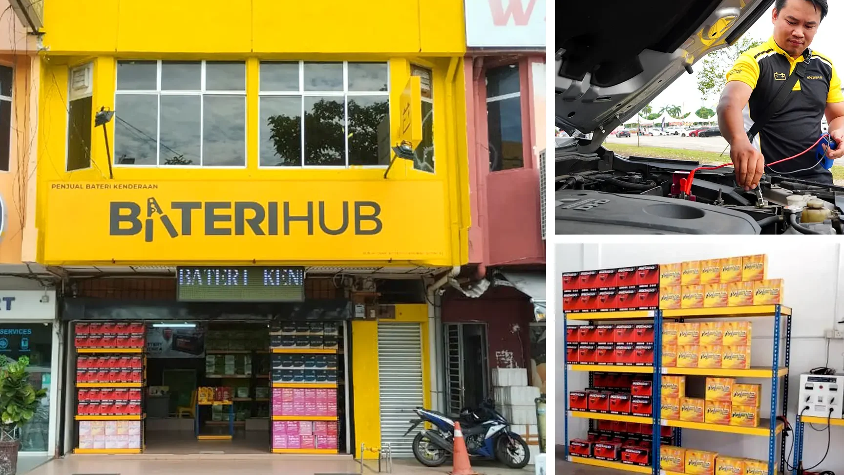 bateri parit raja