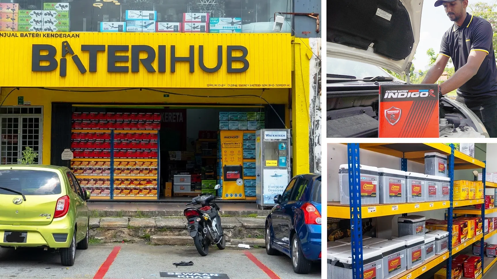 baterihub kinrara puchong