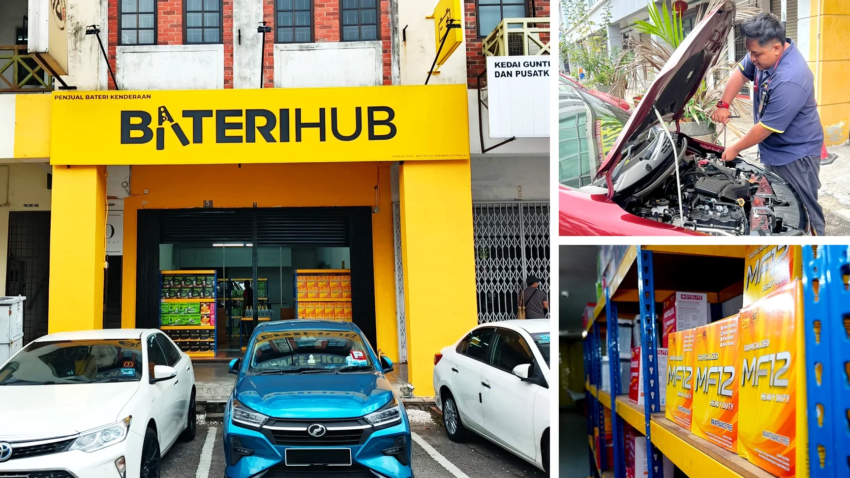 baterihub kulai johor
