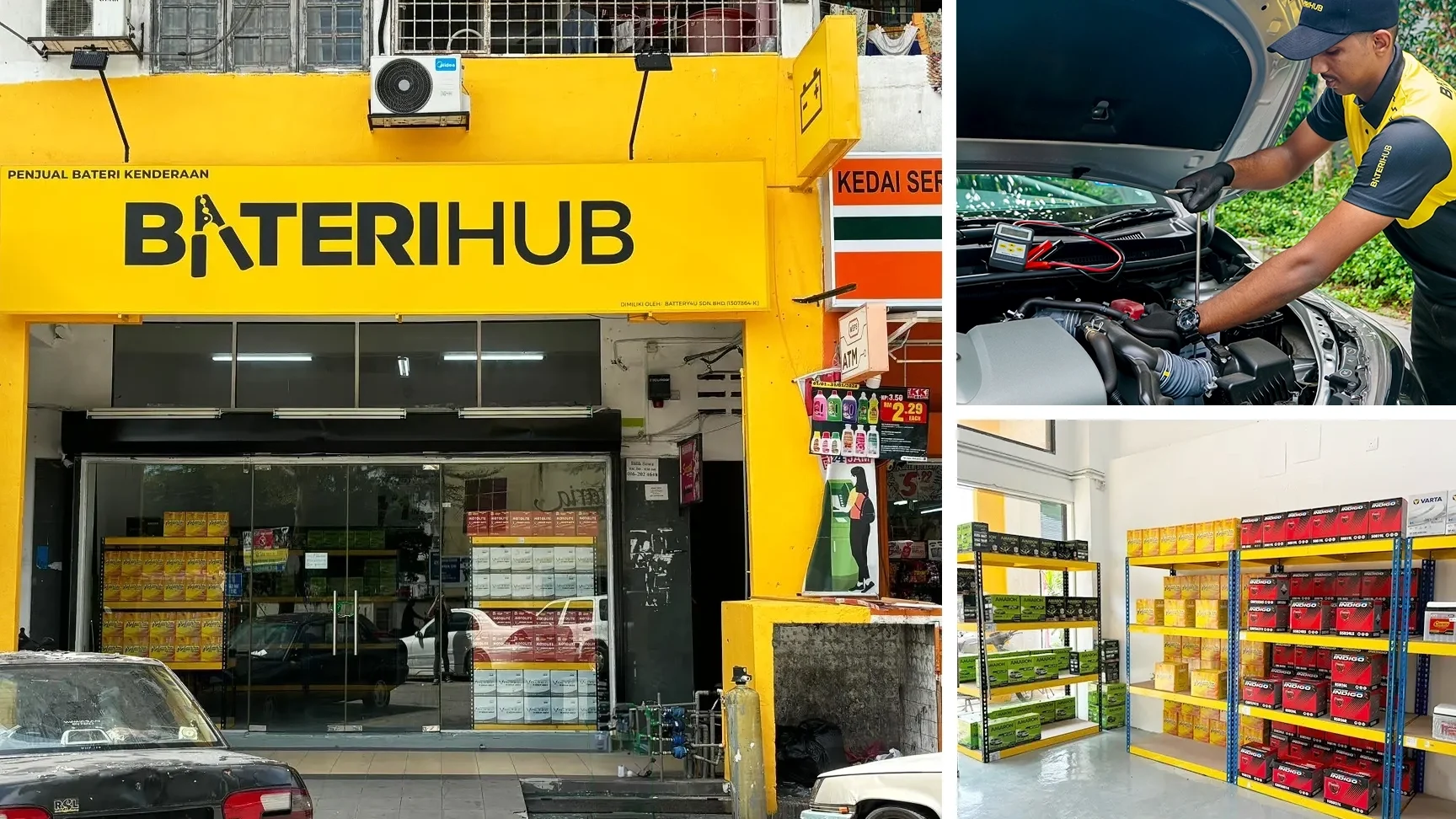 baterihub taman kosas ampang