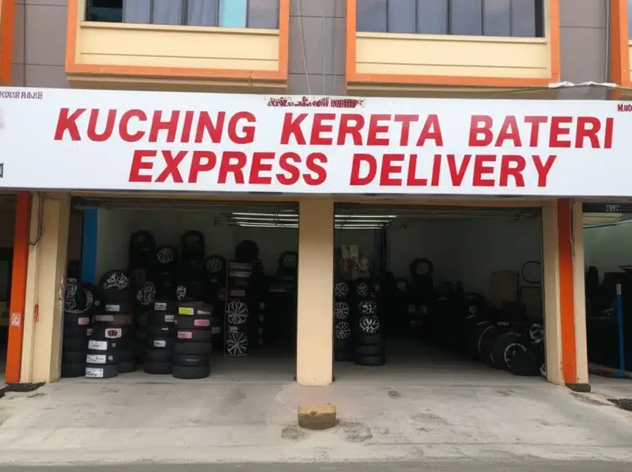 kuching kereta bateri express delivery