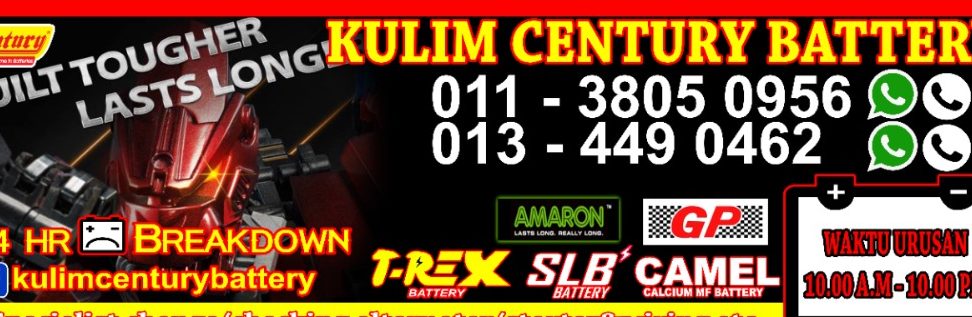 kulim bateri 24 hr